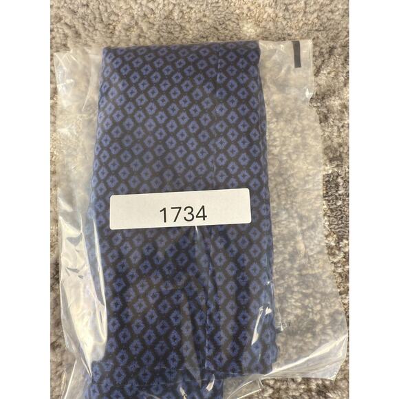 LL Bean Size 8 Favorite Fit Geometric Stretch Mini Pencil Skirt Navy Zip Casual - Picture 10 of 10